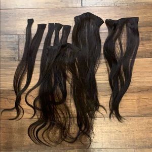Euronext 18” clip in hair extensions